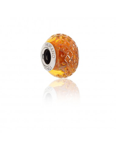 Perla 'Bead' in vetro di Murano e argento 925 compatibile Braccialetti Pandora V712...