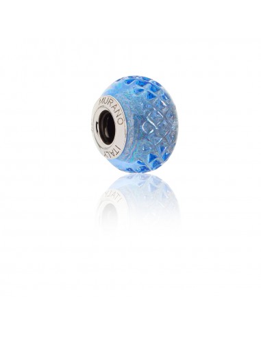 Perla 'Bead' in vetro di Murano e argento 925 compatibile Braccialetti Pandora V714...