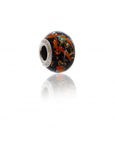 Bead in vetro di Murano e argento 925 compatibile Braccialetti Pandora V789 Galaxy B