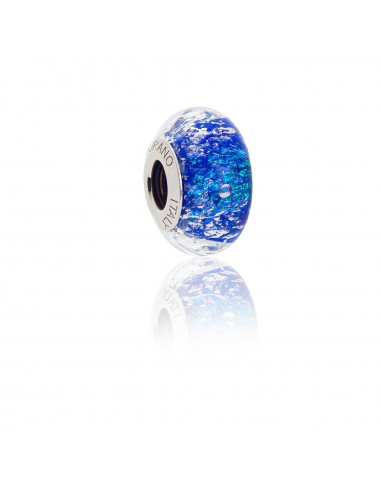 Bead in vetro di Murano e argento 925 compatibile Braccialetti Pandora V912 Cloudy Night