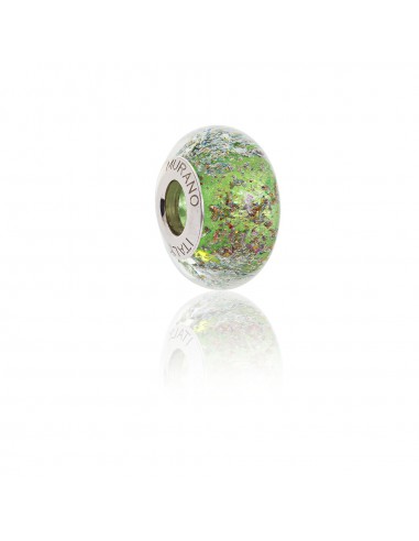 Bead in vetro di Murano e argento 925 compatibile Braccialetti Pandora V915 Ranocchio